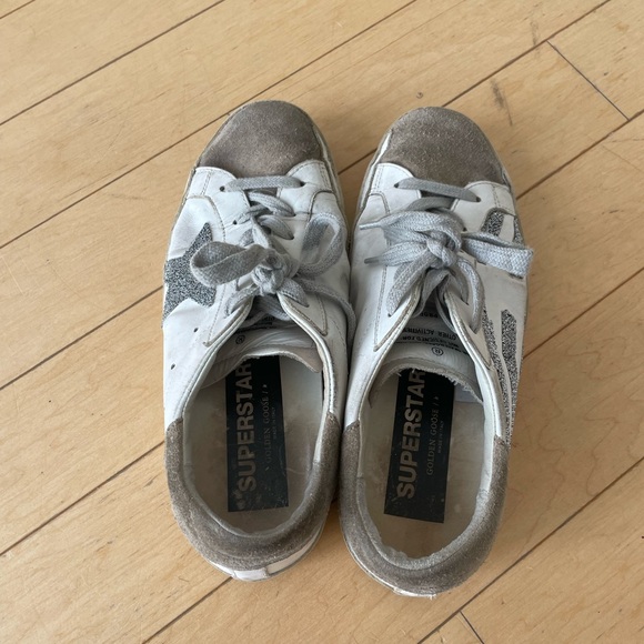 Limited edition Swarovski crystal Golden Goose sneakers in size 37 - Picture 2 of 11